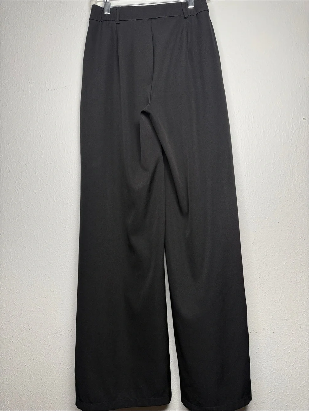 Princess Polly Black Wide-Leg Trousers